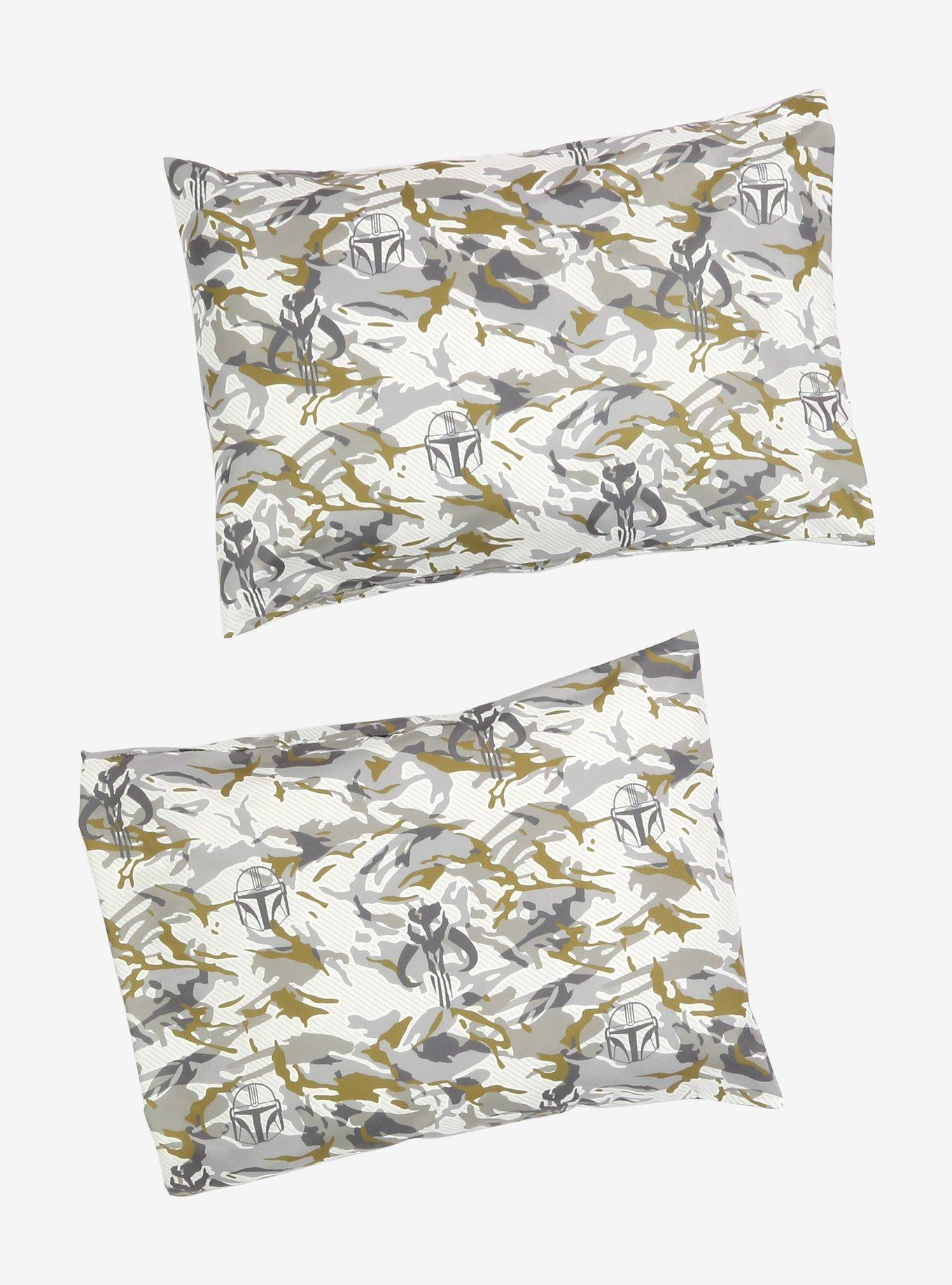 Star Wars The Mandalorian Camo Pillowcase Set Hot Topic