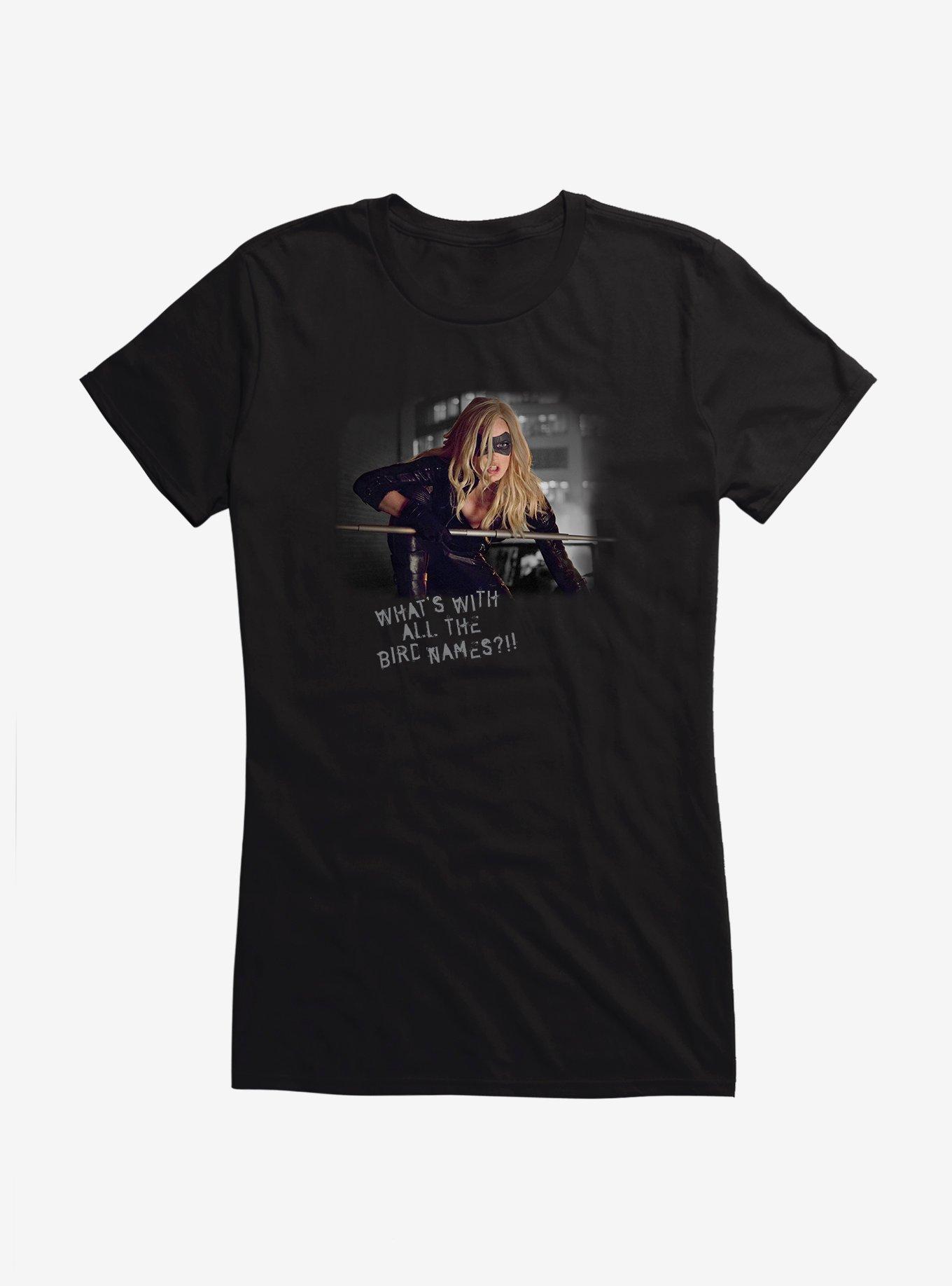 DC Comics Arrow Black Canary Bird Names Girls T-Shirt, , hi-res