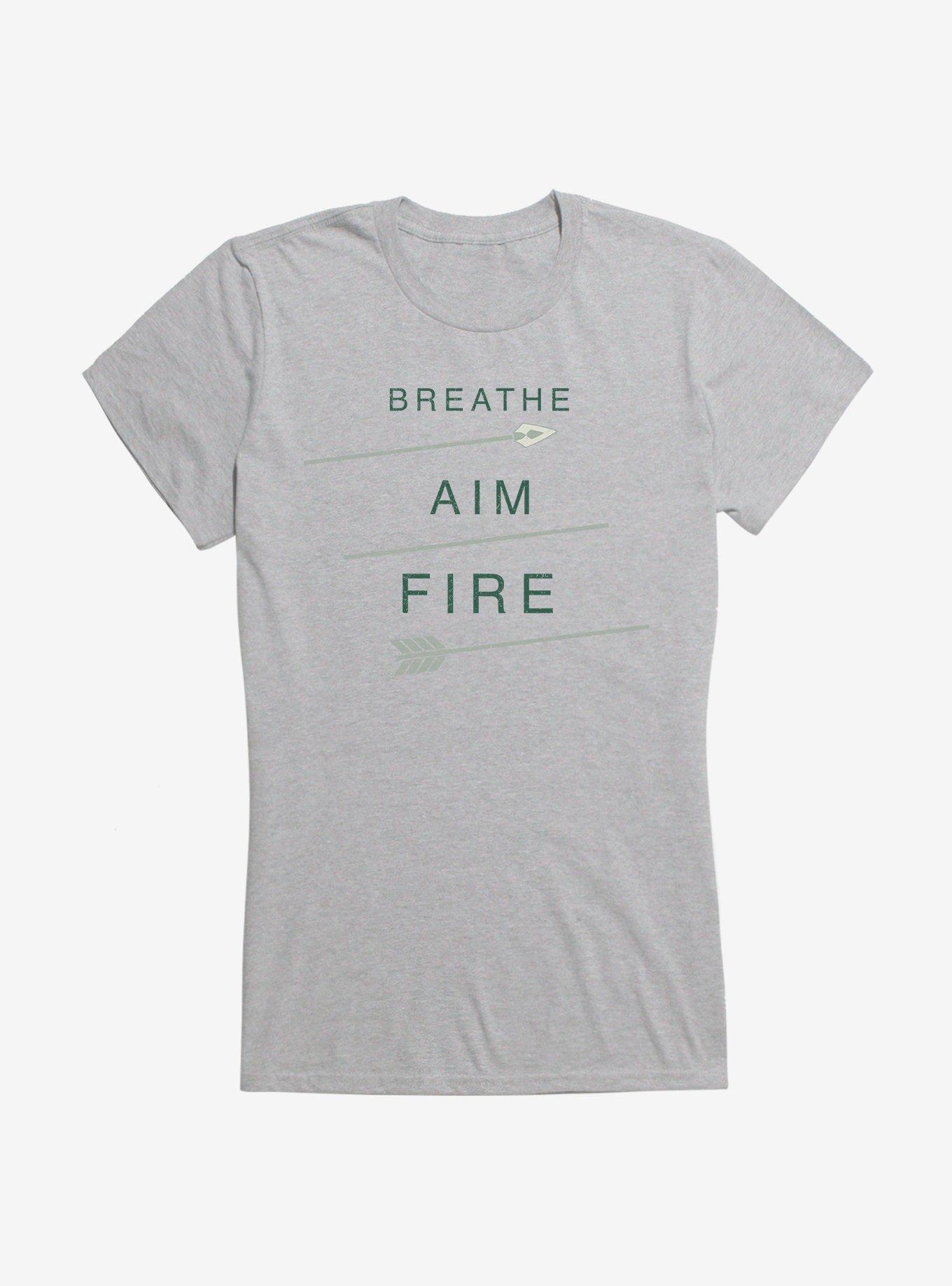 DC Comics Arrow Breathe Aim Fire Girls T-Shirt, , hi-res
