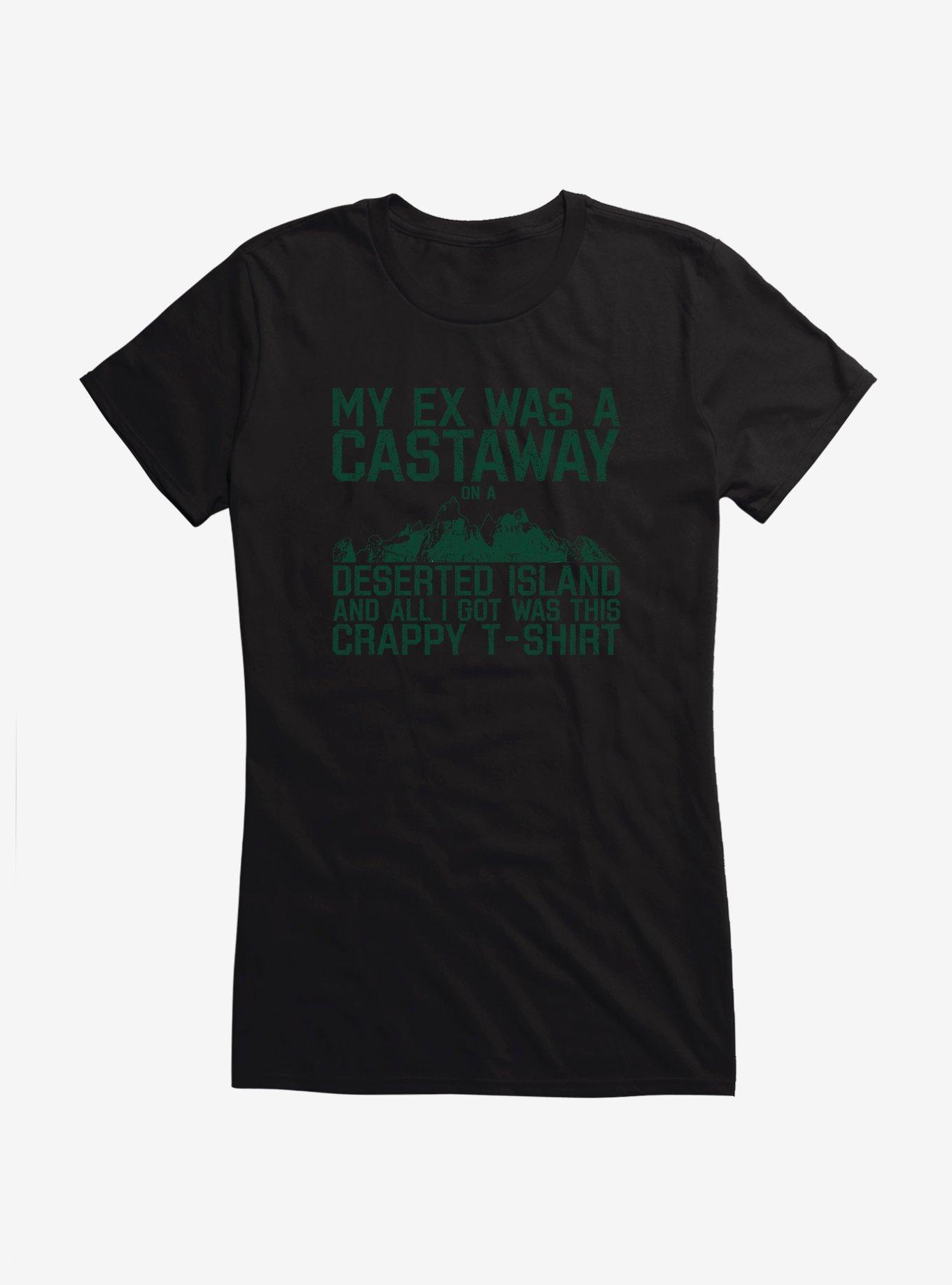 DC Comics Arrow Ex Was A Castaway Girls T-Shirt, , hi-res