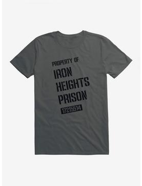 DC Comics Arrow Iron Heights Prison T-Shirt, CHARCOAL, hi-res