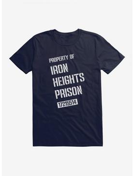 DC Comics Arrow Iron Heights Prison T-Shirt, NAVY, hi-res