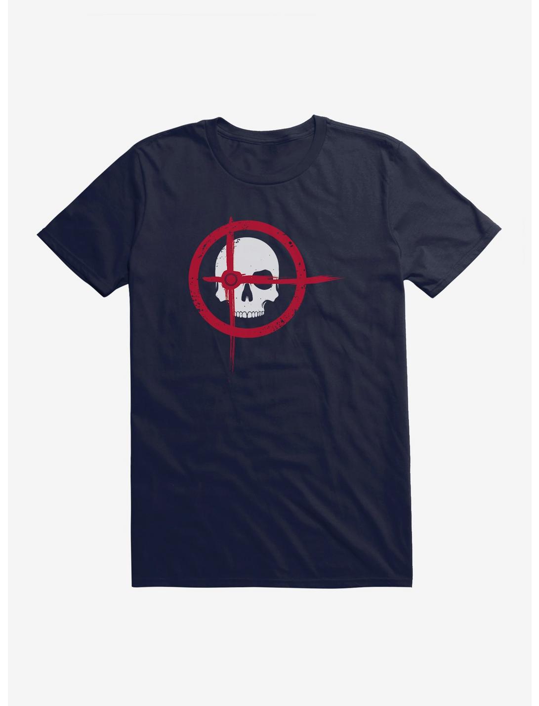 DC Comics Arrow Target Skull T-Shirt, NAVY, hi-res