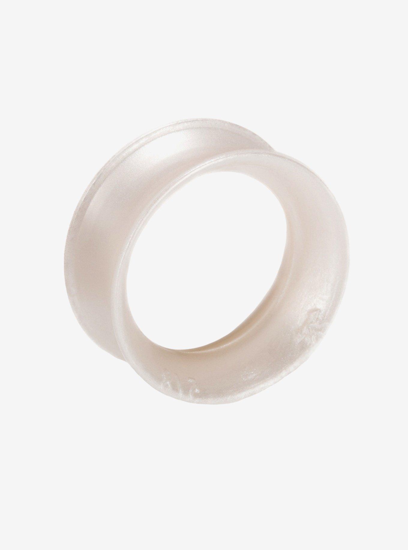 Kaos Software White Pearl Earskin Eyelet Plug 2 Pack, MULTI, hi-res