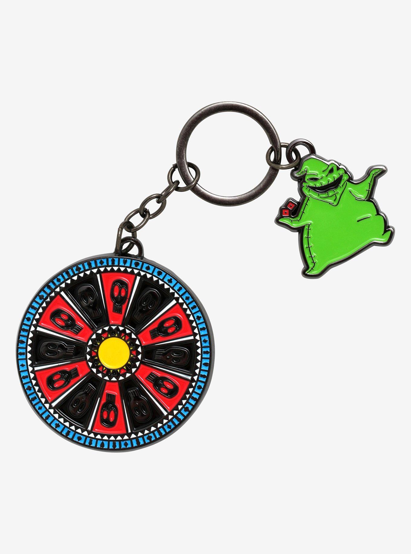 Disney The Nightmare Before Christmas Oogie Boogie Wheel Keychain - BoxLunch Exclusive