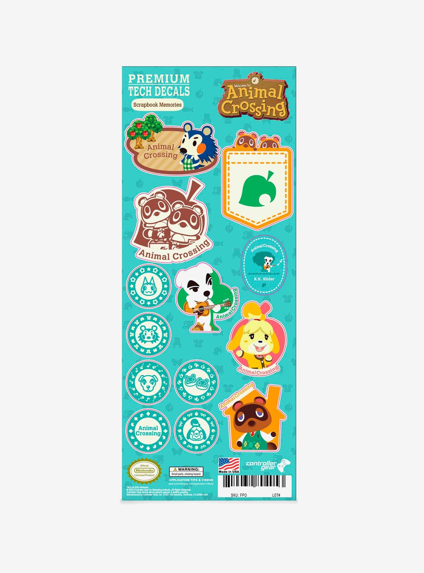 Animal Crossing New Horizons Tech Decals Set, , hi-res