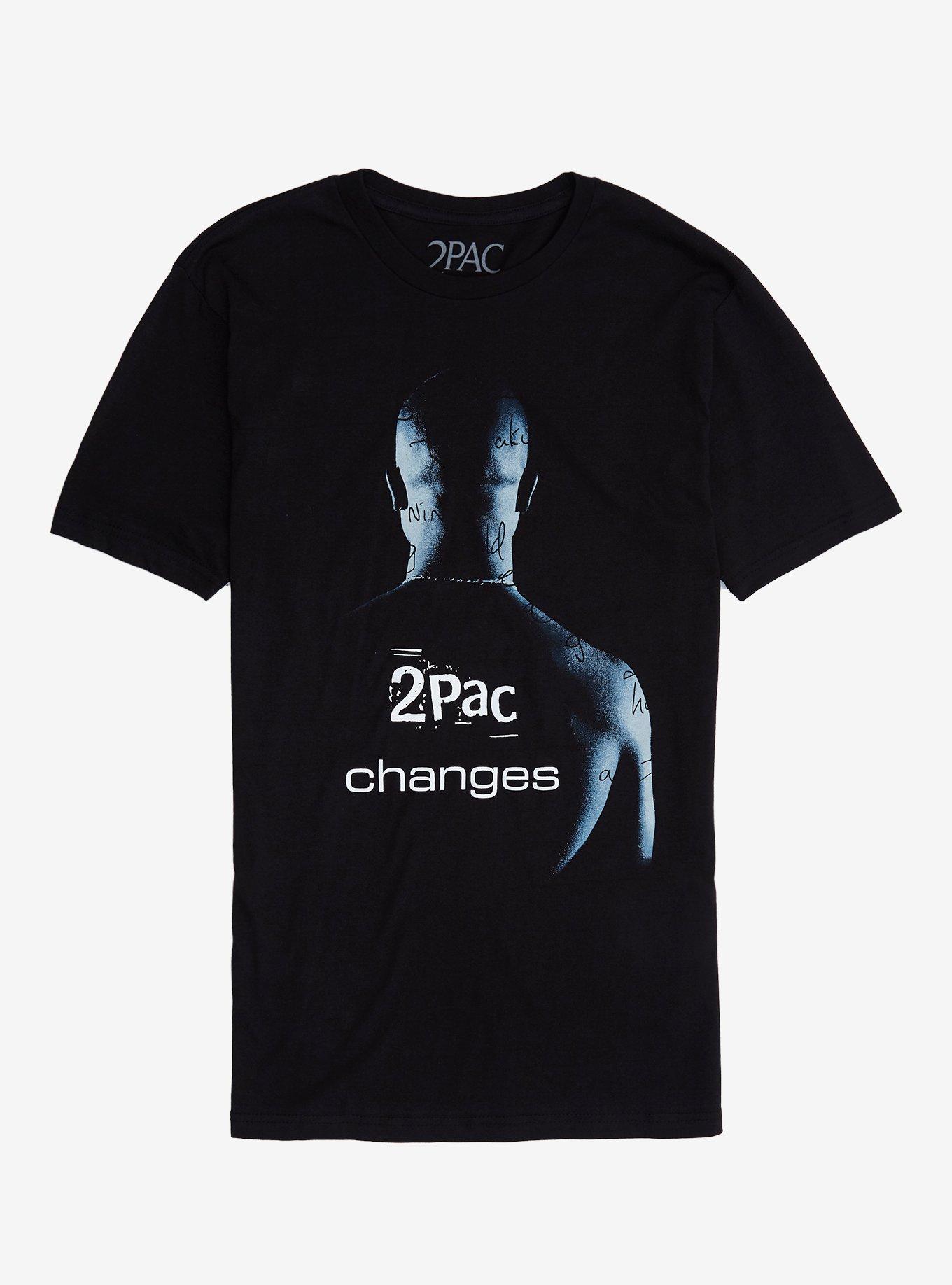 Tupac Changes T-Shirt, BLACK, hi-res