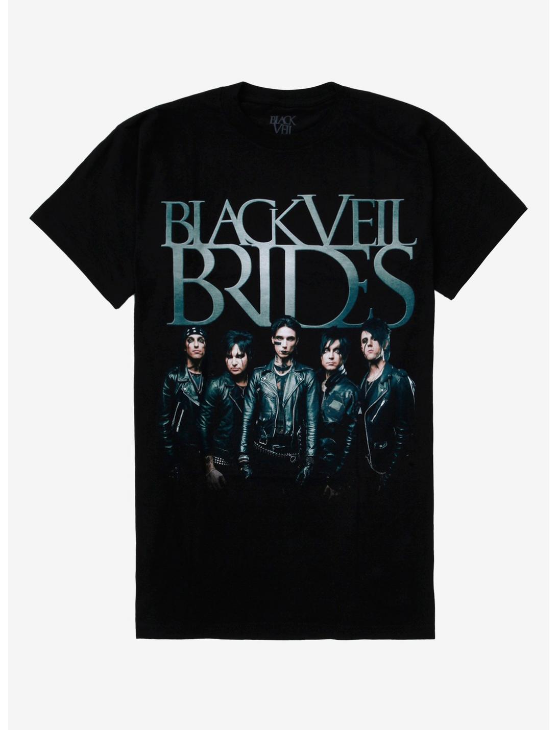 Black Veil Brides Group T-Shirt, BLACK, hi-res