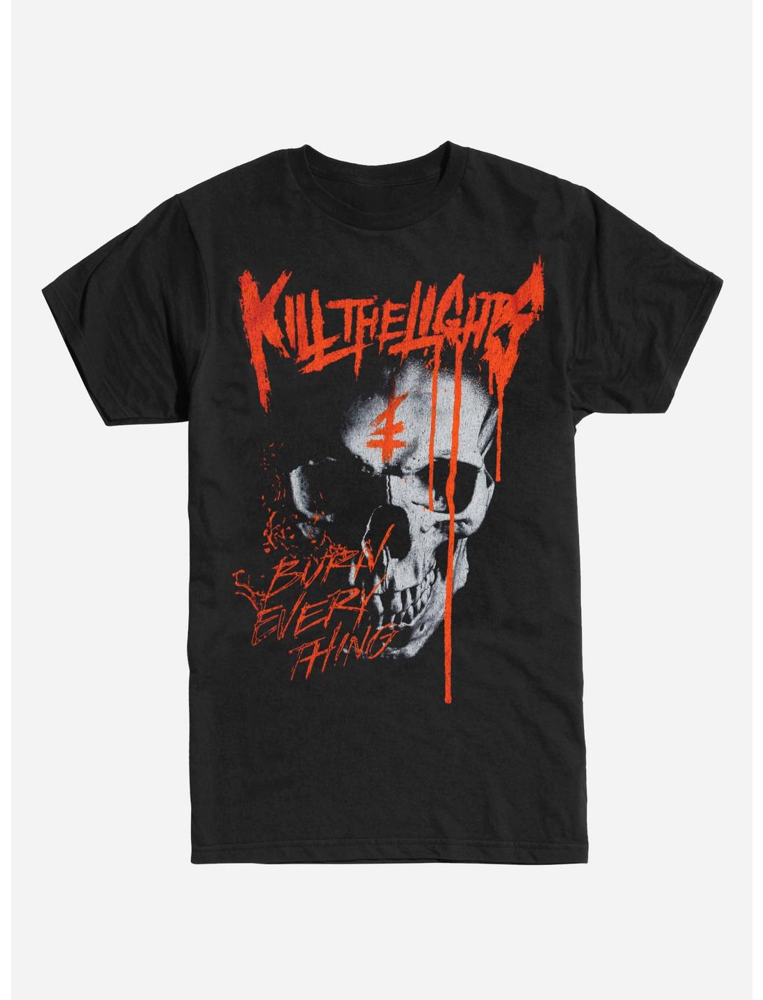 Kill The Lights Shed My Skin T-Shirt Hot Topic Exclusive, BLACK, hi-res