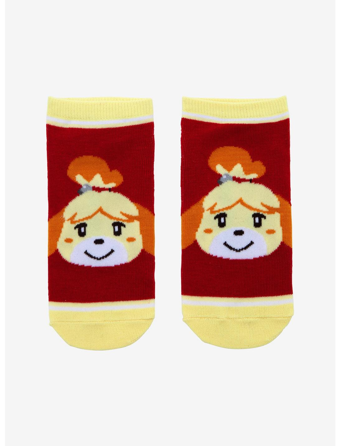 Animal Crossing Isabelle No-Show Socks, , hi-res