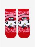 Naruto Shippuden X Hello Kitty And Friends My Melody Sakura No-Show Socks, , hi-res