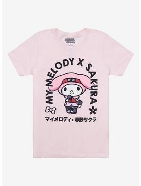 Naruto Shippuden x Hello Kitty and Friends My Melody as Sakura Women's T-Shirt - BoxLunch Exclusive, , hi-res