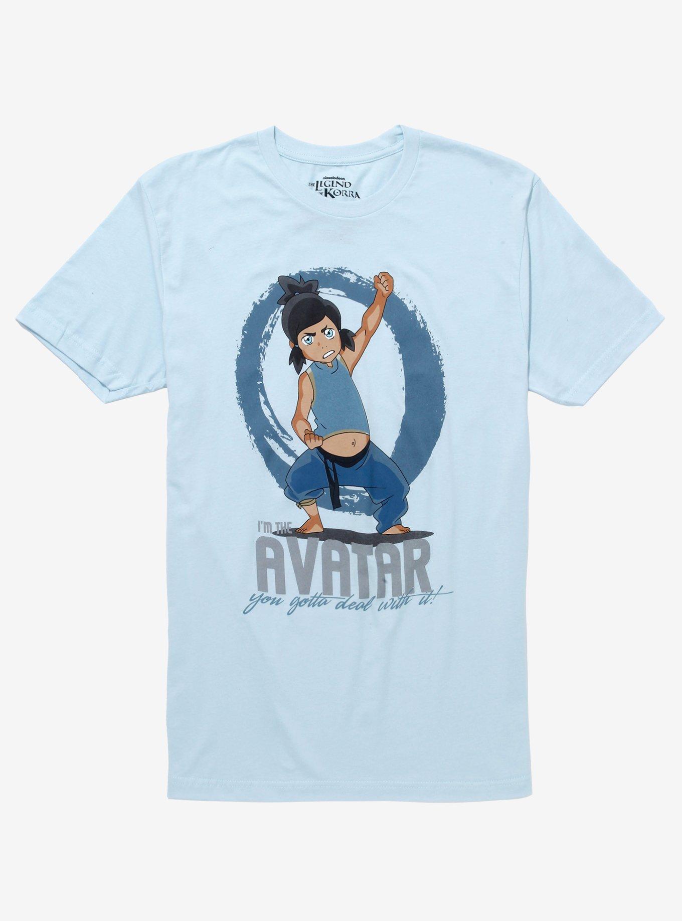 The Legend of Korra Baby Korra Women's T-Shirt - BoxLunch Exclusive, LIGHT BLUE, hi-res