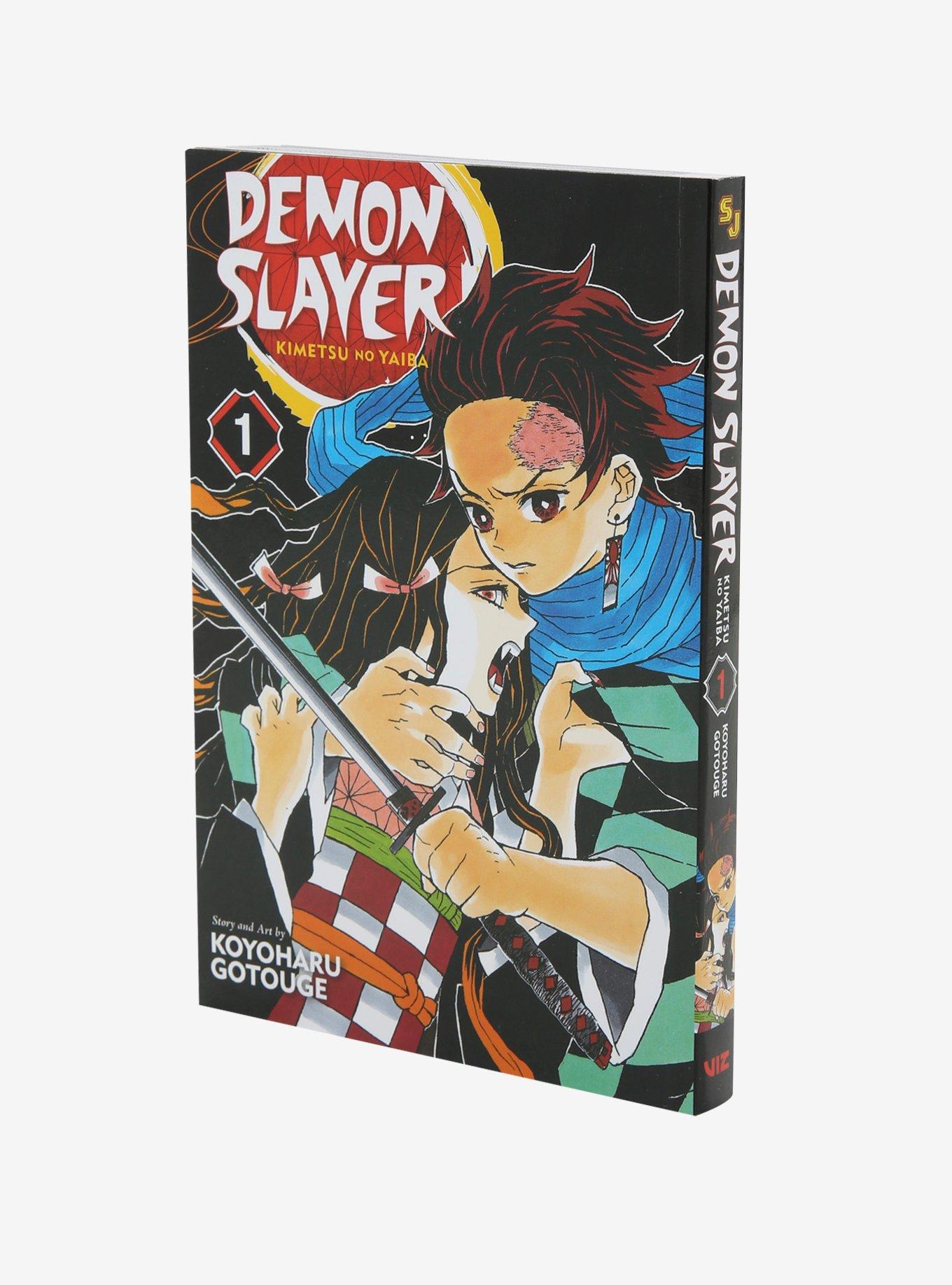 Demon Slayer Manga Volume 1: Kimetsu no Yaiba