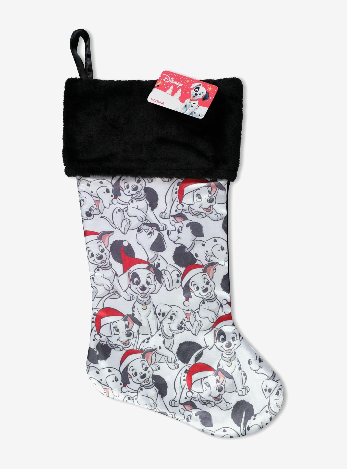 Disney 101 Dalmatians Santa Hat Puppy Stocking, , hi-res