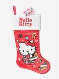 Hello Kitty Inspired Stocking Hello Kitty Christmas Stocking Satin Lined Faux Fur Kawaii Stocking Fluffy Rainbow Christmas Stocking
