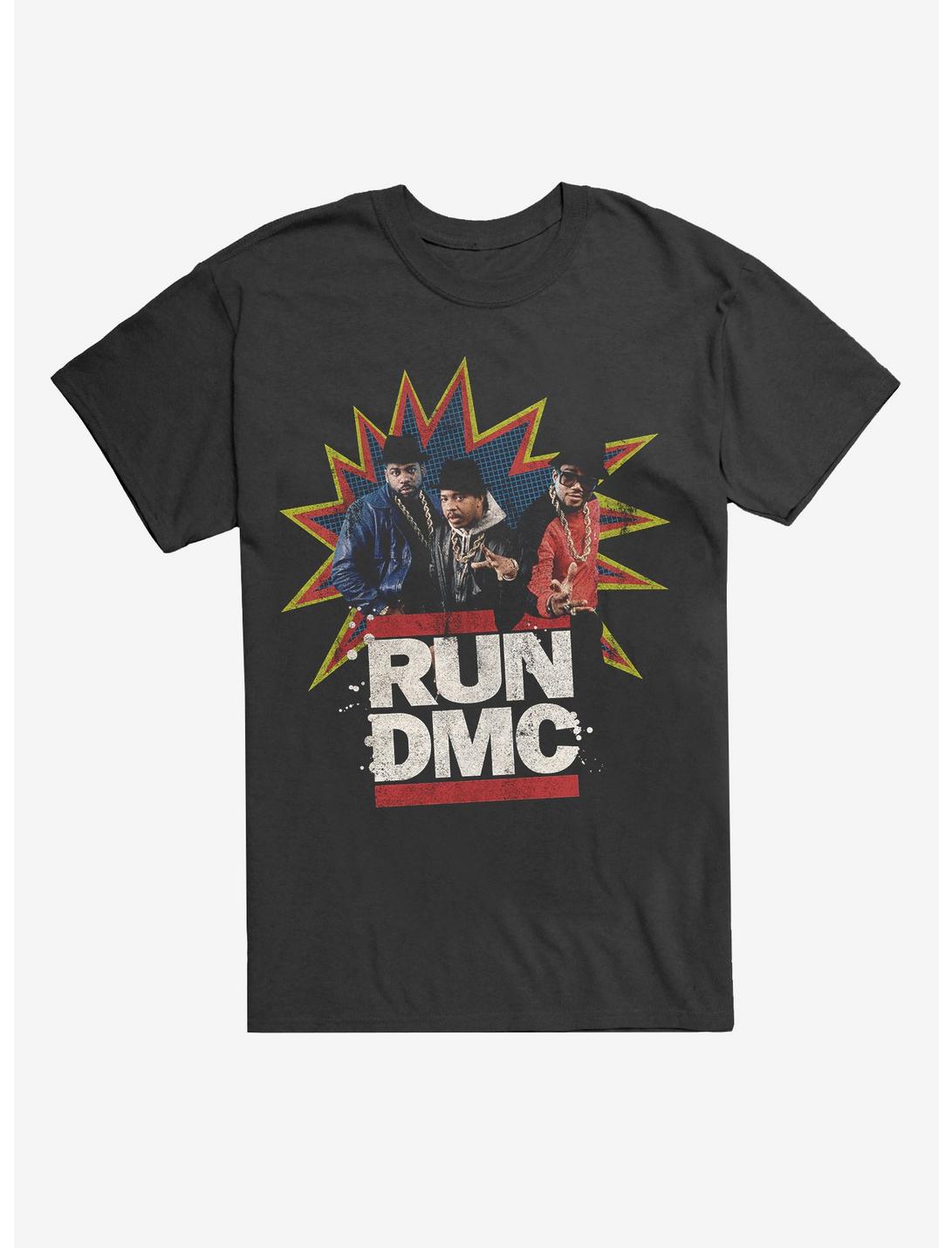 Run-DMC Comic Bubble T-Shirt, BLACK, hi-res