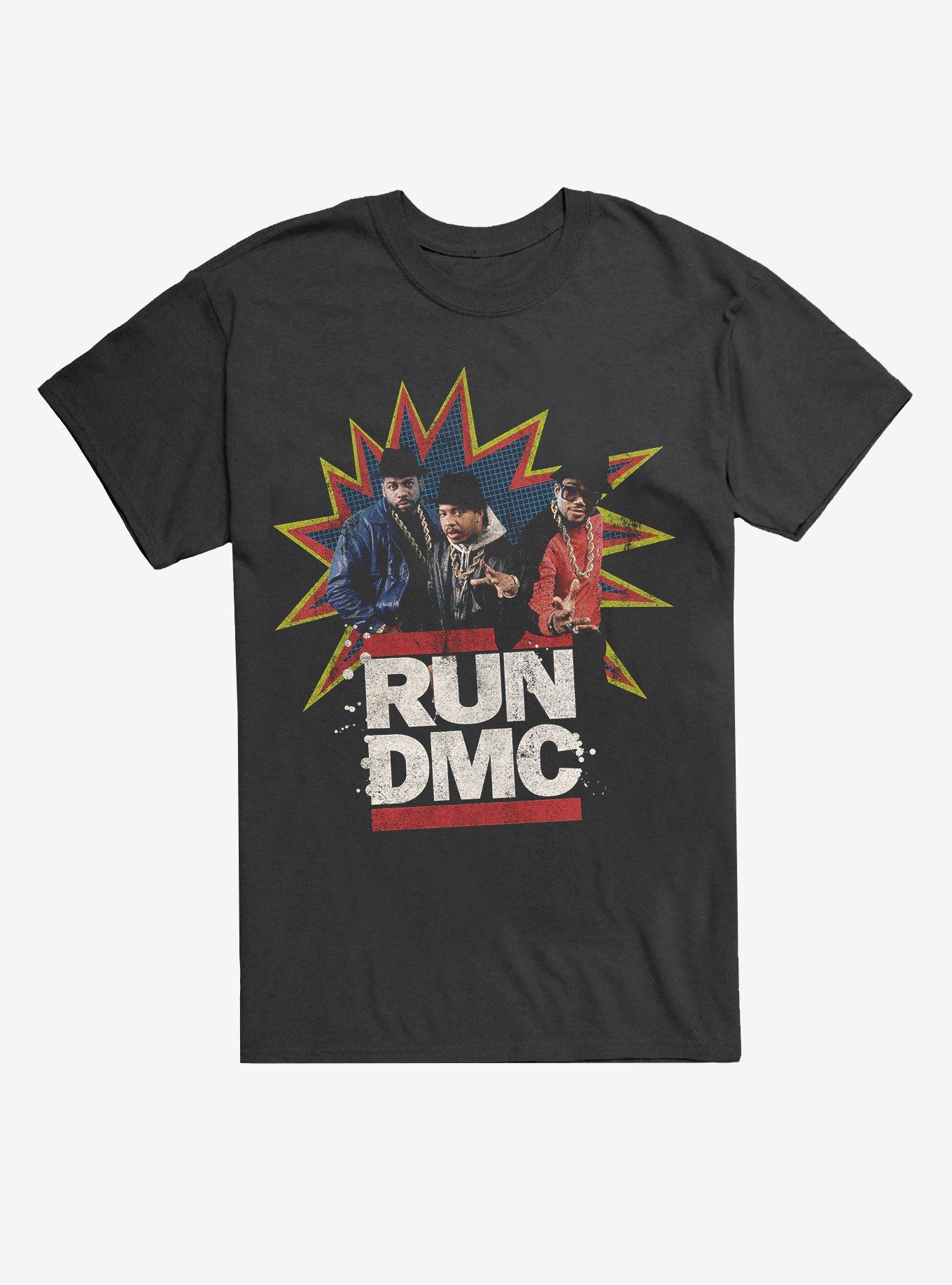 Run-DMC Comic Bubble T-Shirt, BLACK, hi-res