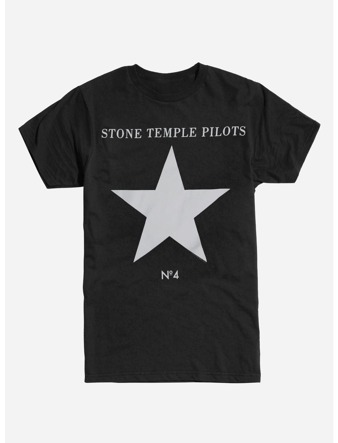 Stone Temple Pilots No. 4 T-Shirt, BLACK, hi-res