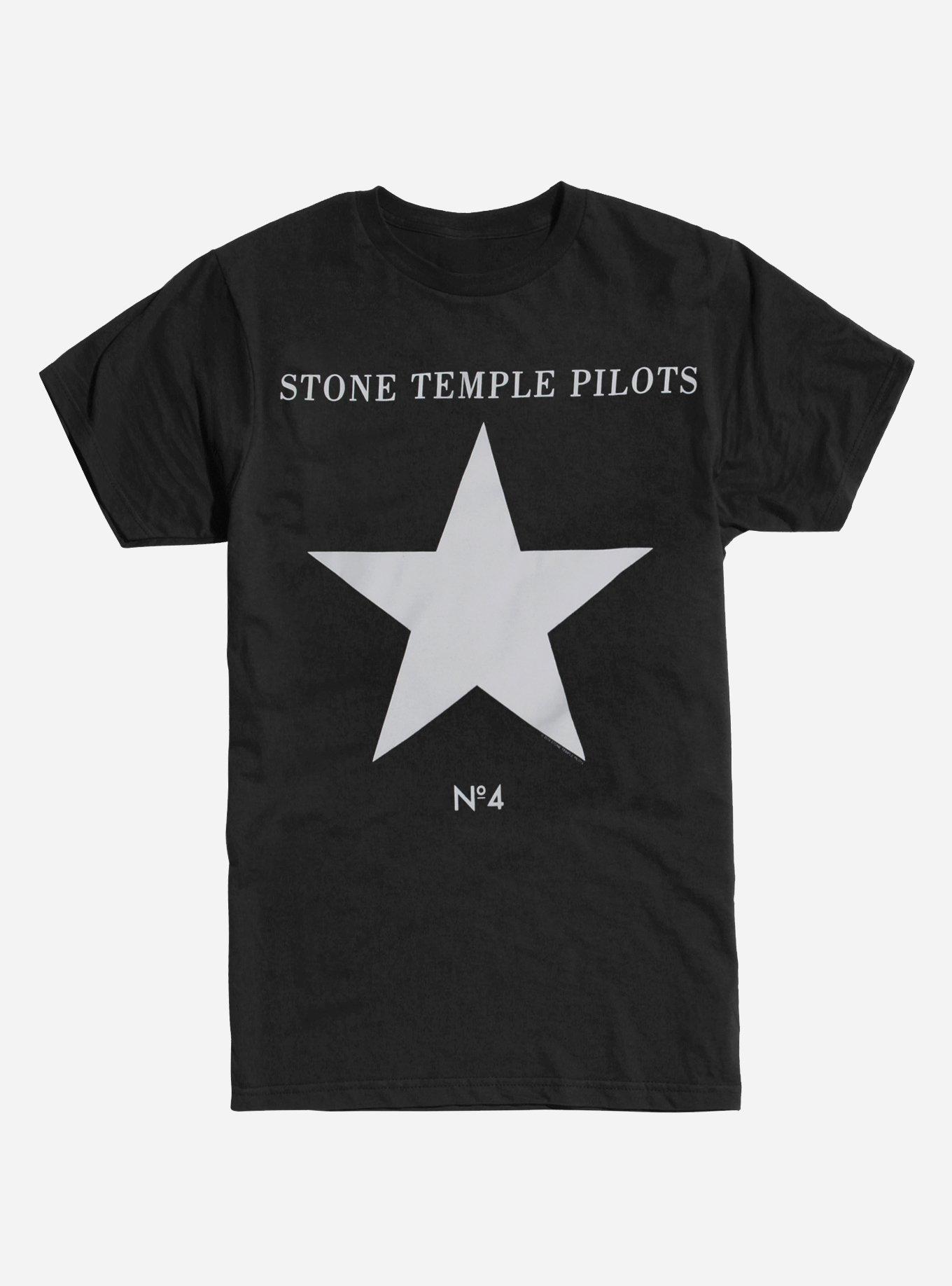 Stone Temple Pilots No. 4 T-Shirt, BLACK, hi-res
