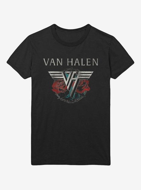 Van Halen Roses Logo T-Shirt | Hot Topic