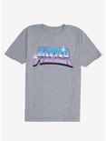 Weezer Chrome Logo T-Shirt, GREY, hi-res