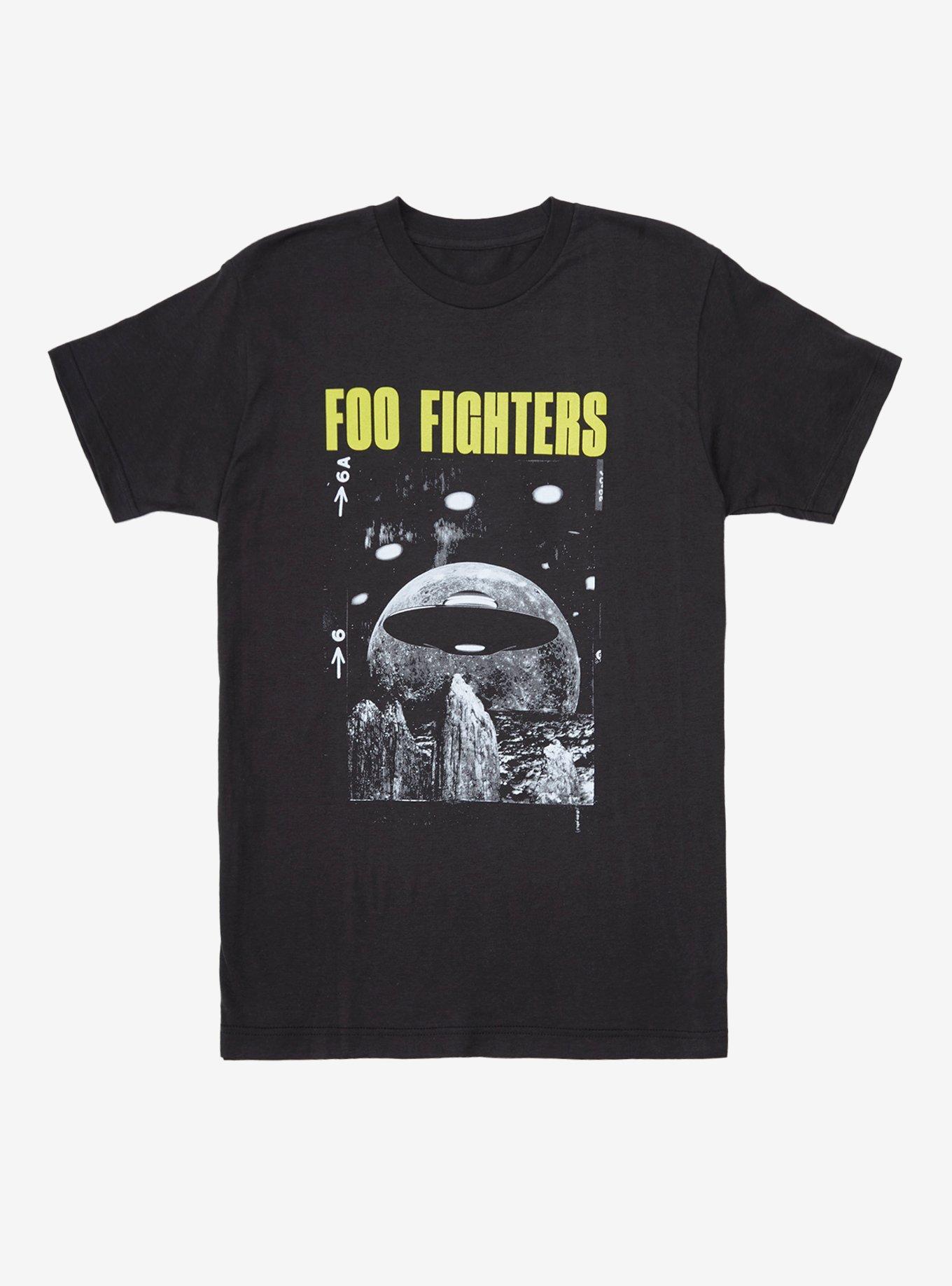 Foo fighters 2025 ufo t shirt