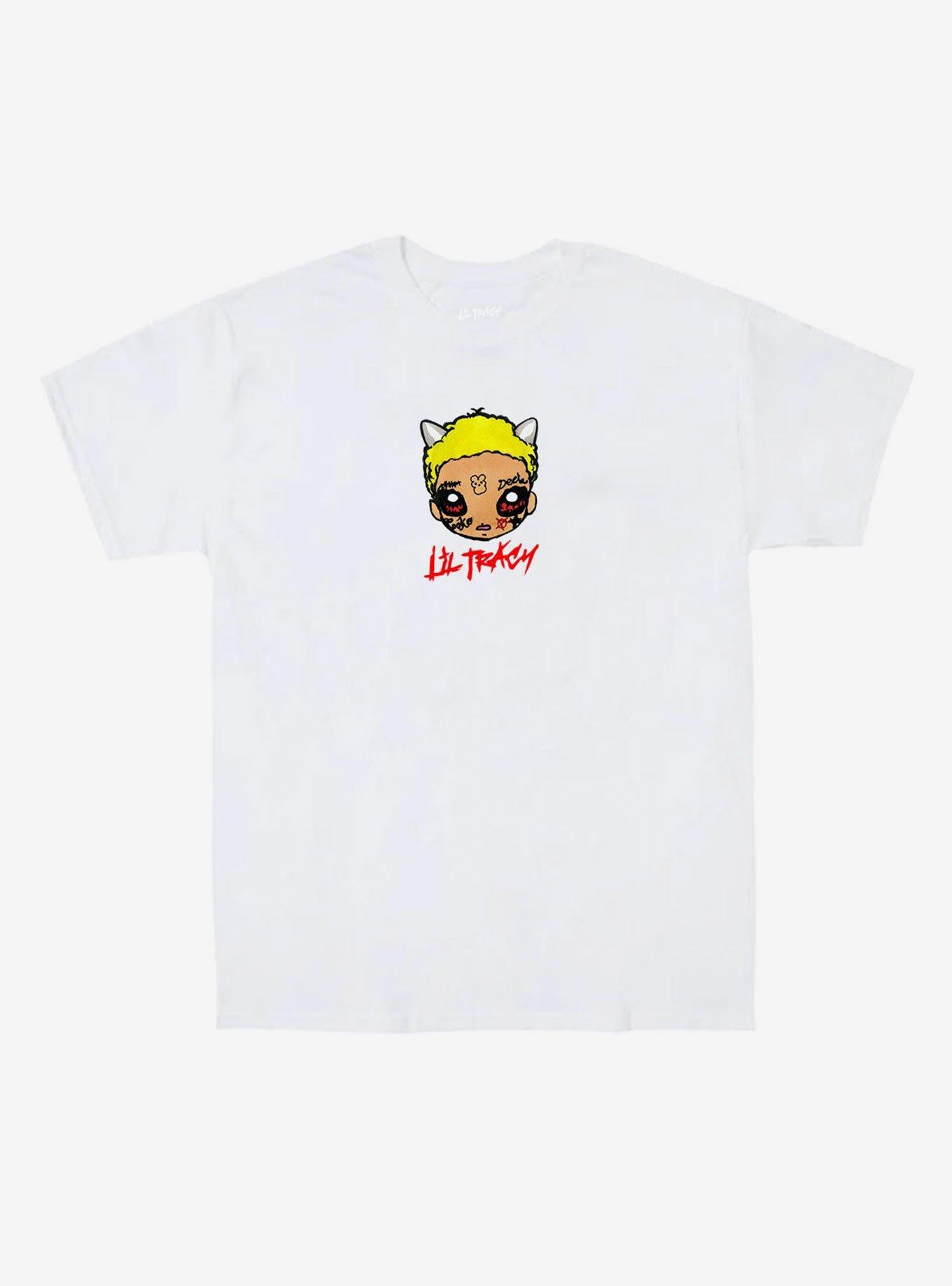 Lil Tracy Demon Boy T-Shirt, WHITE, hi-res