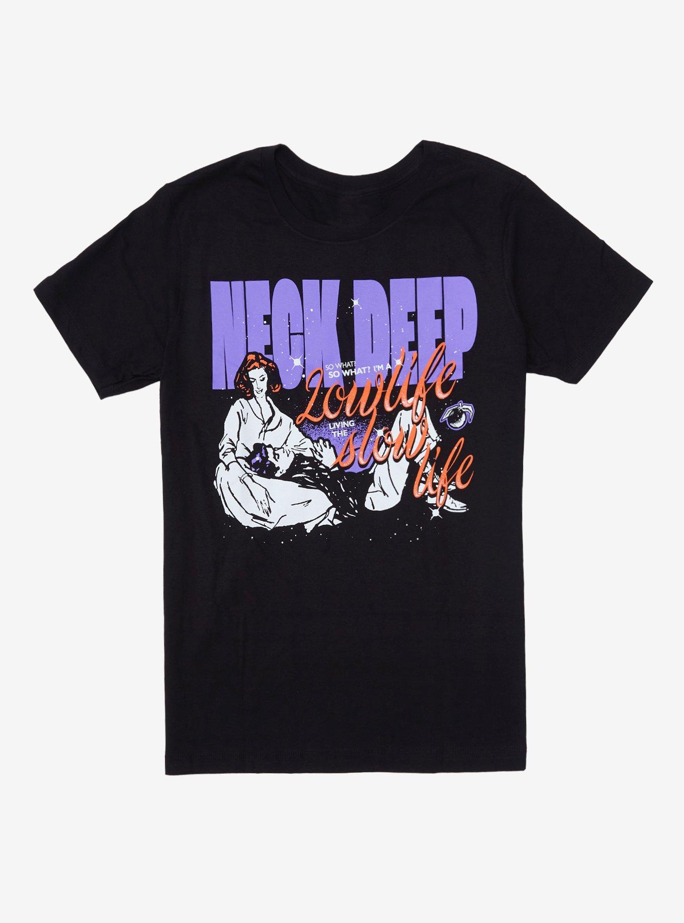 Neck Deep Lowlife T-Shirt, BLACK, hi-res