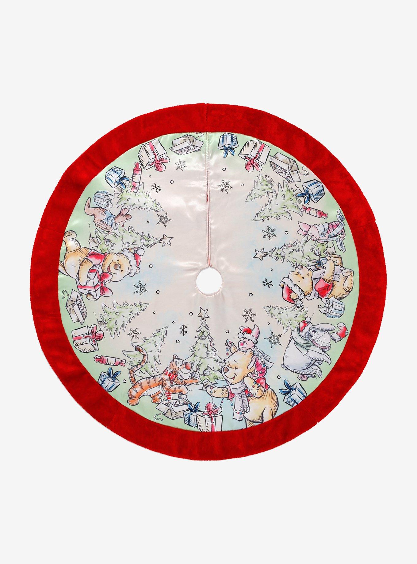 Disney Winnie The Pooh Holiday Tree Skirt, , hi-res