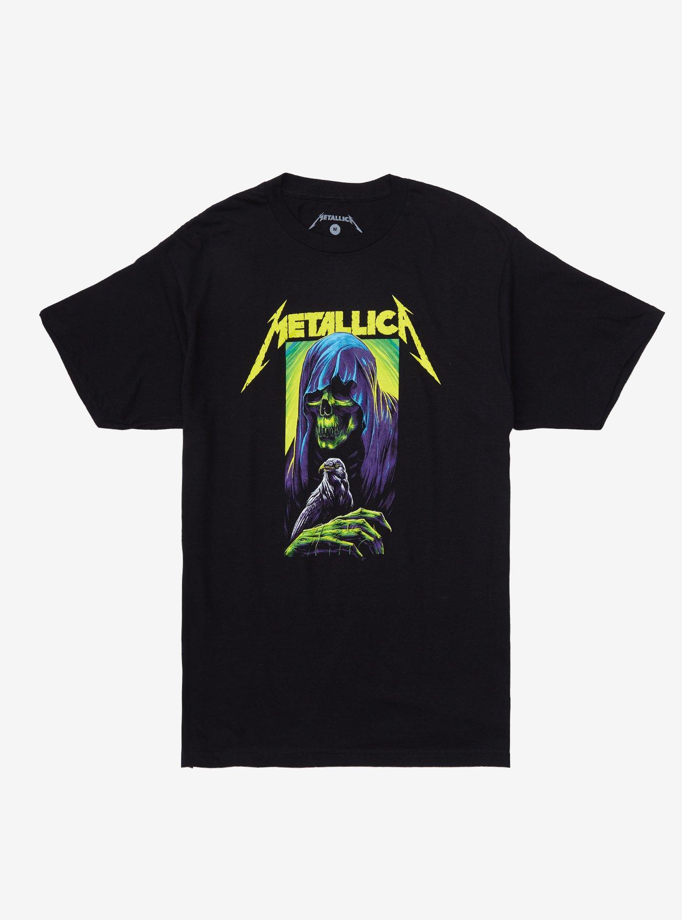 metallica hot topic shirt