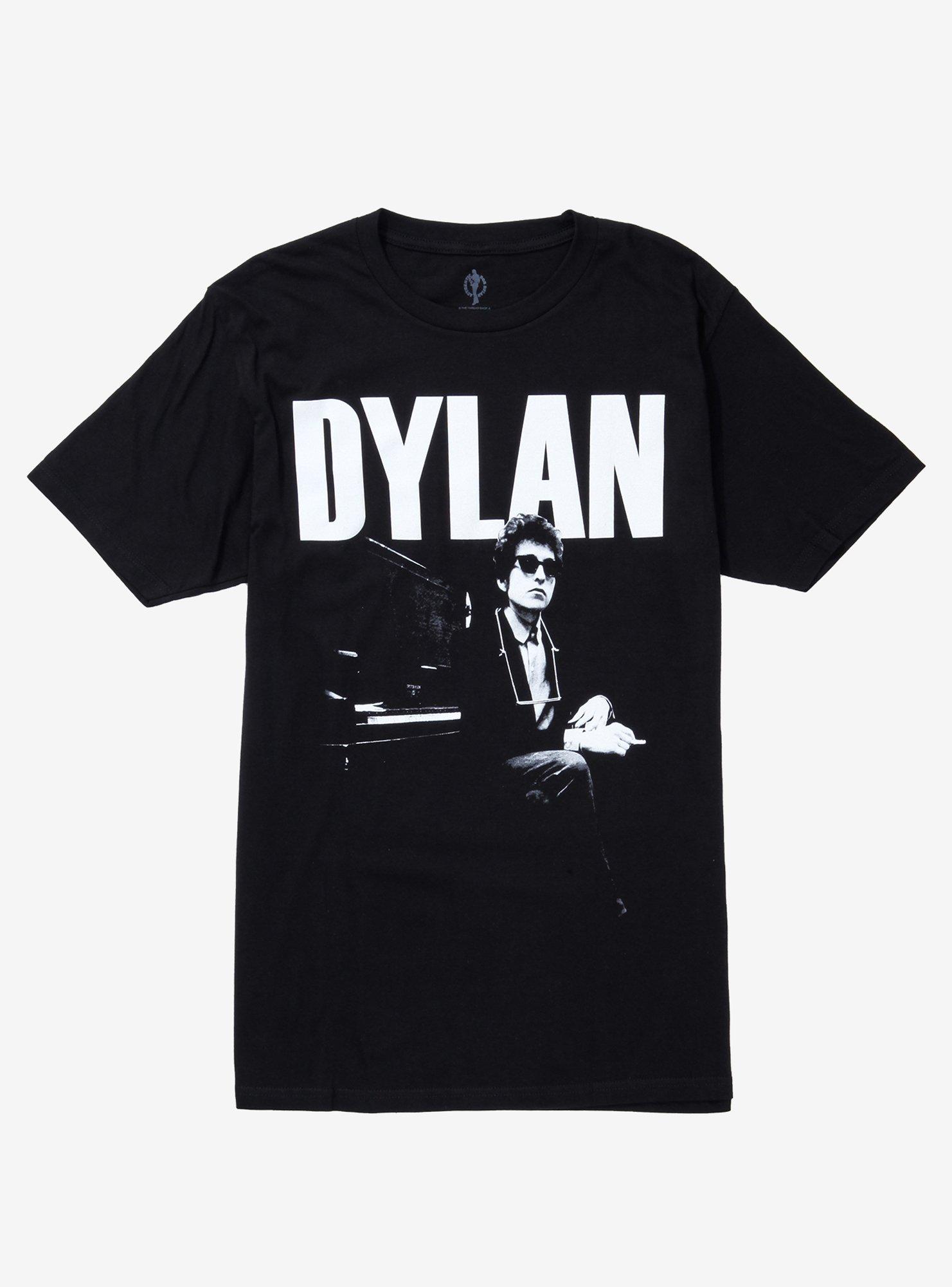 Bob Dylan Black & White T-Shirt, BLACK, hi-res