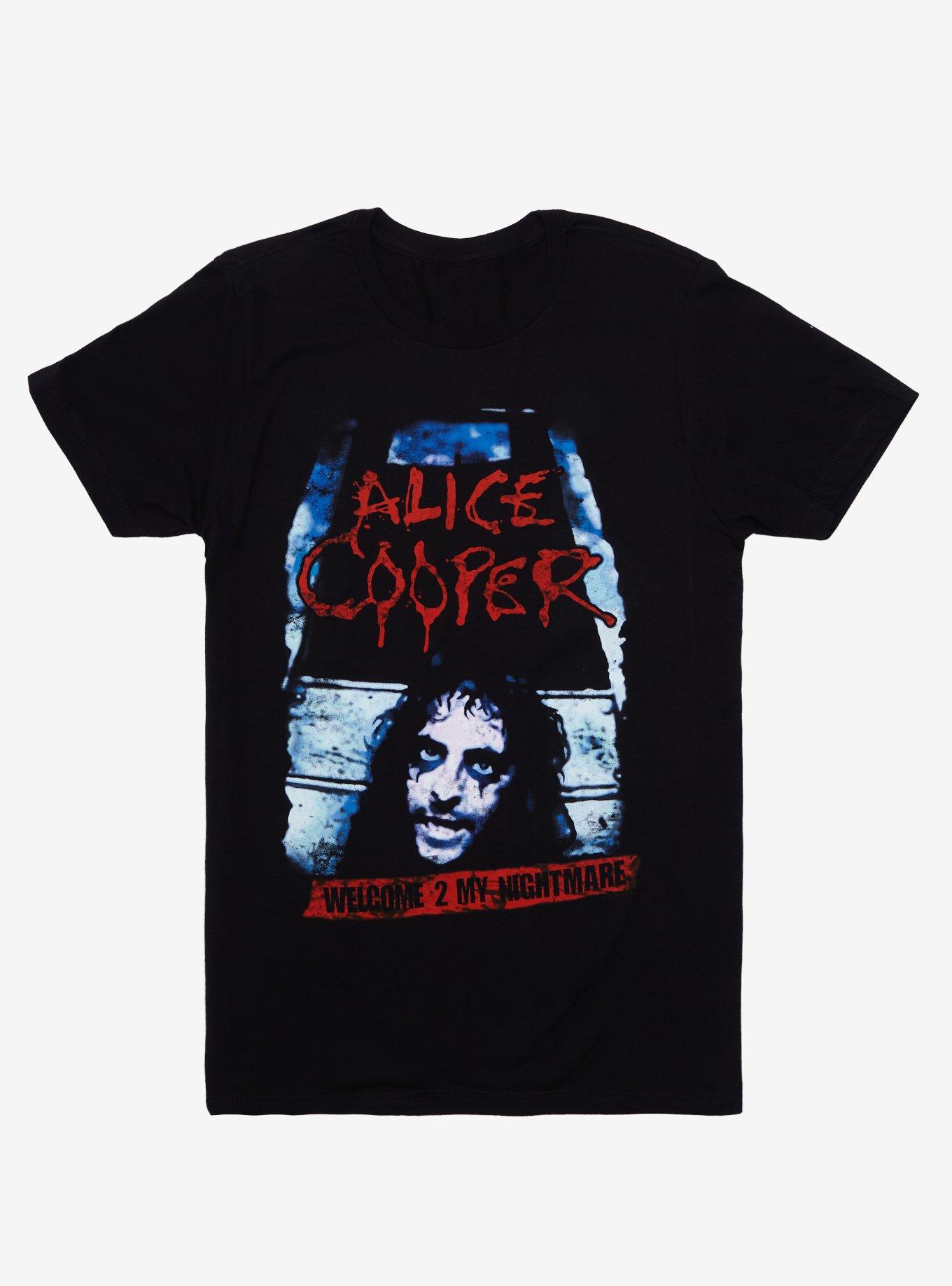 Alice Cooper Welcome To My Nightmare T-Shirt, BLACK, hi-res