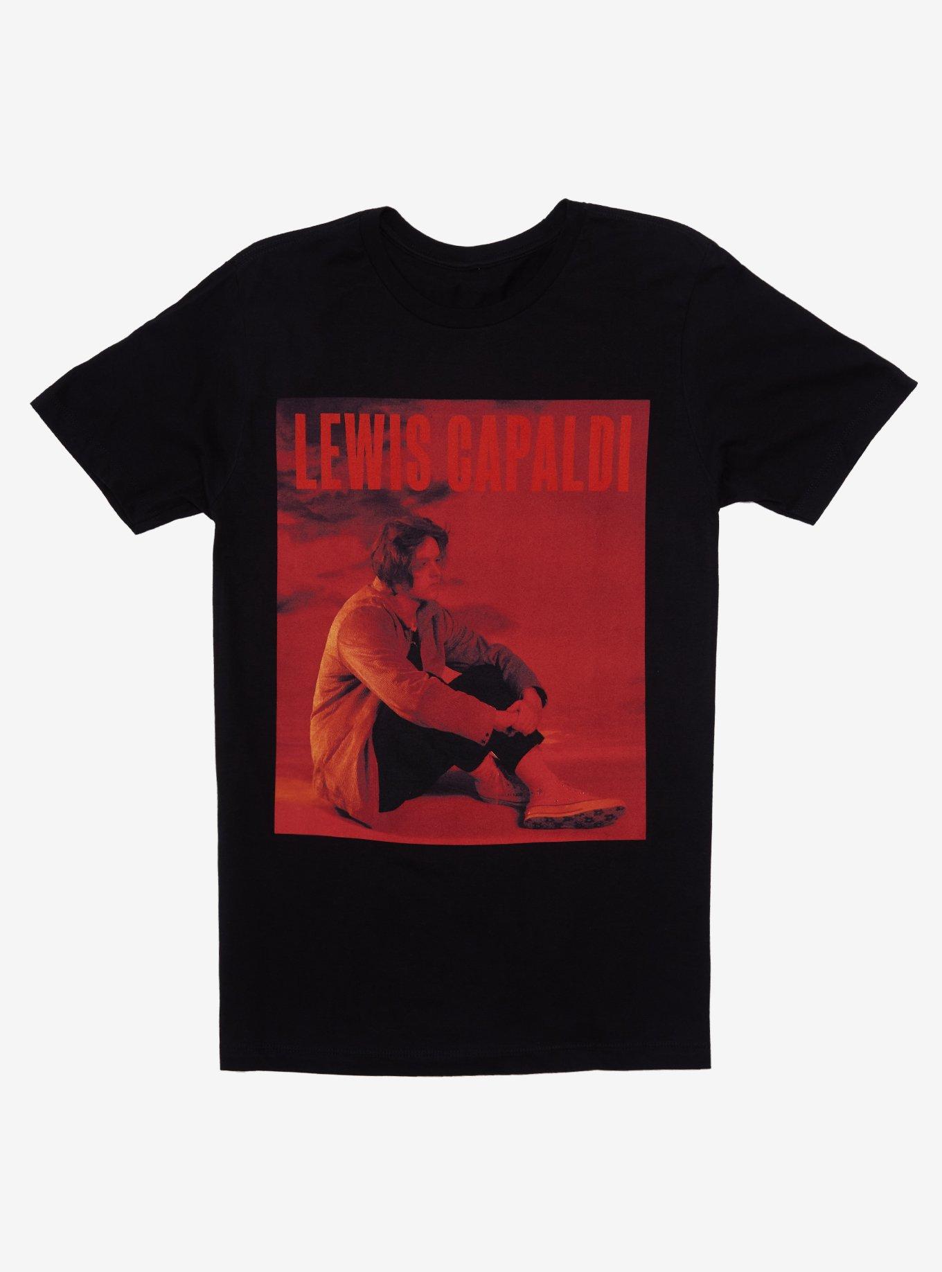 Lewis Capaldi Divinely Uninspired To A Hellish Extent T-Shirt, BLACK, hi-res