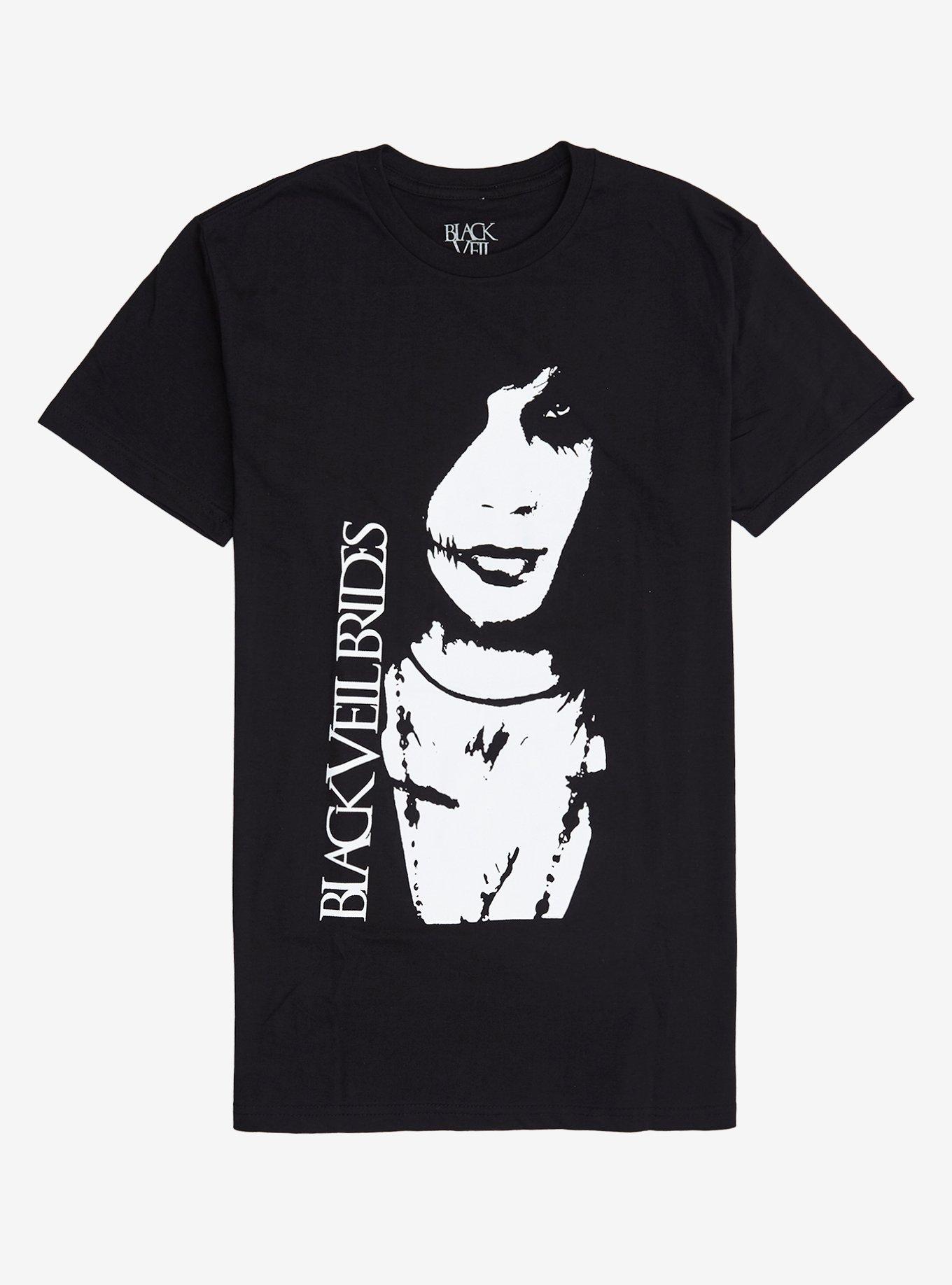 Black Veil Brides Throwback Andy T-Shirt, BLACK, hi-res