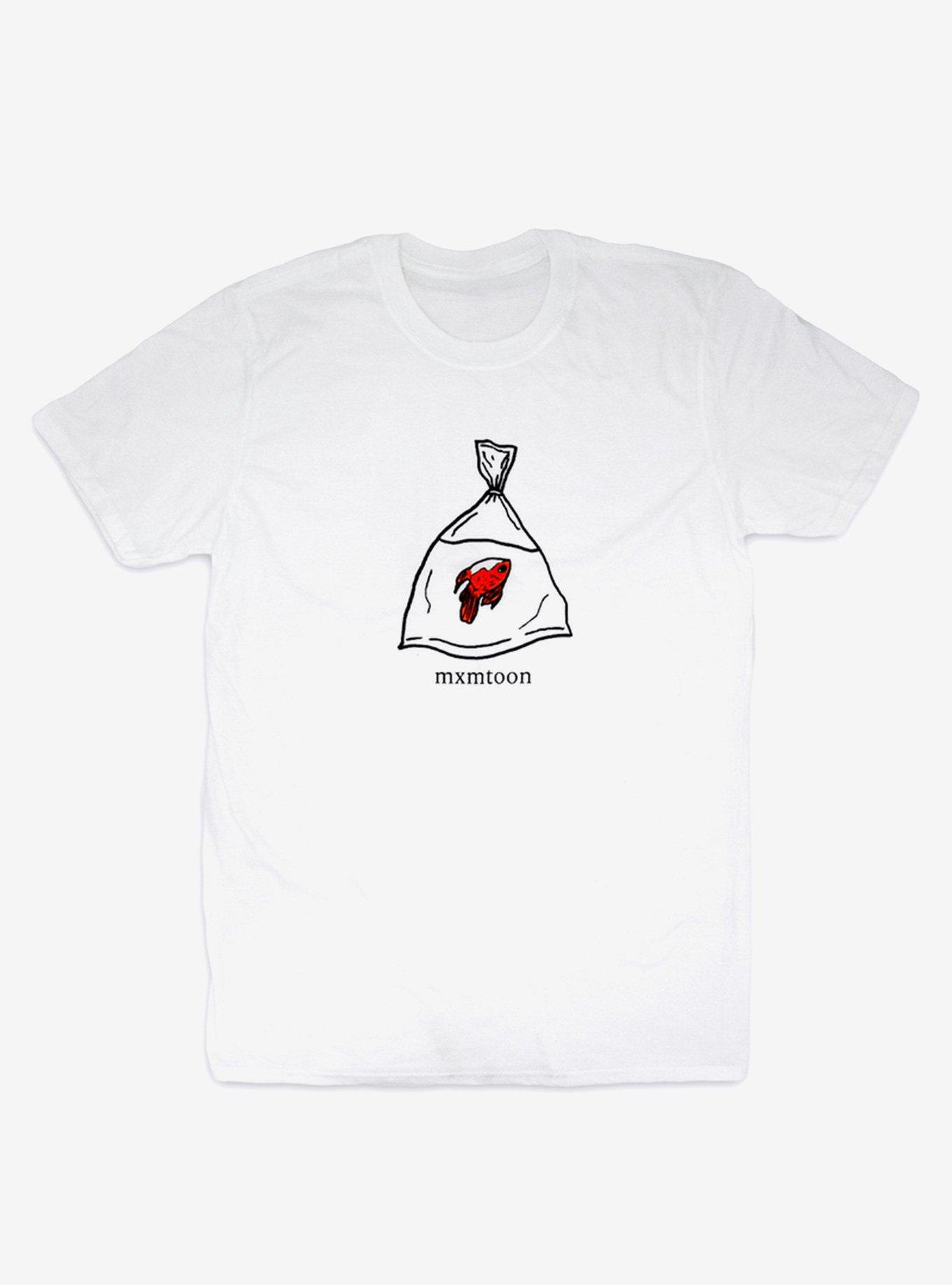 Mxmtoon Goldfish T-Shirt, WHITE, hi-res