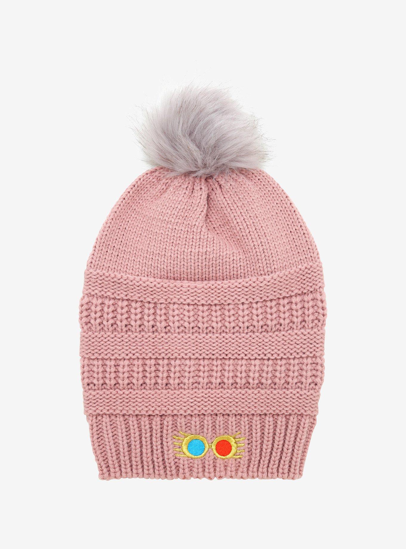 Harry Potter Luna Lovegood Spectrespecs Pom Knit Beanie, , hi-res