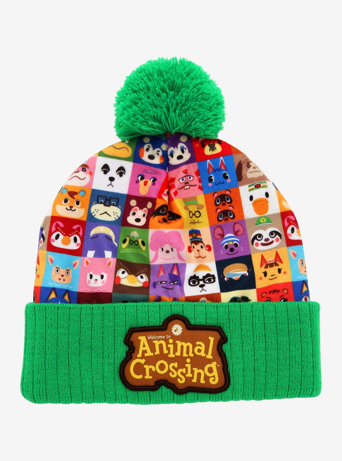 Animal Crossing Character Grid Pom Beanie, , hi-res