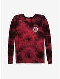 Marvel Spider-Man Tie-Dye Long Sleeve T-Shirt - BoxLunch Exclusive, RED, hi-res