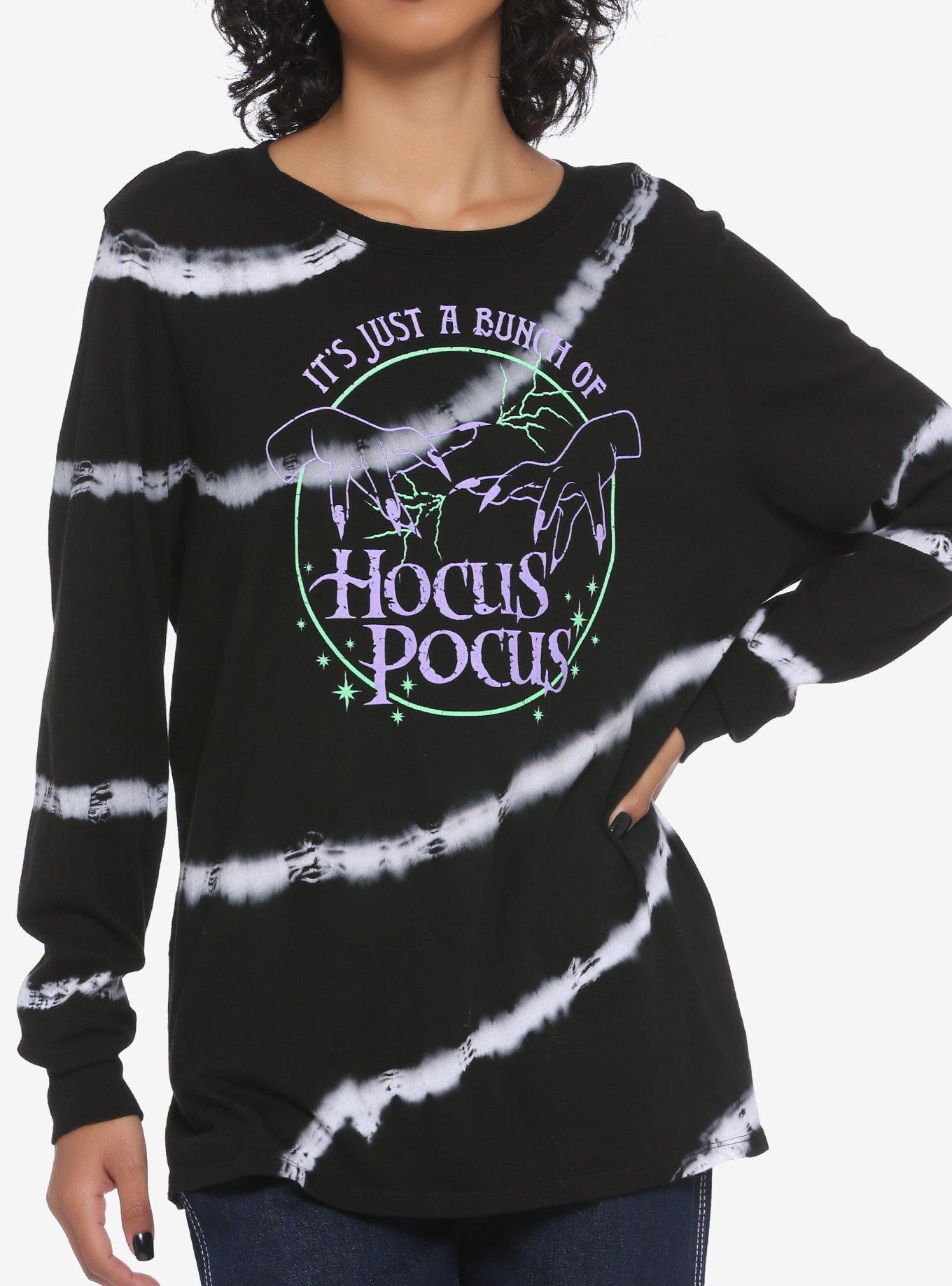 Her Universe Disney Hocus Pocus Tie-Dye Long-Sleeve T-Shirt, MULTI, hi-res