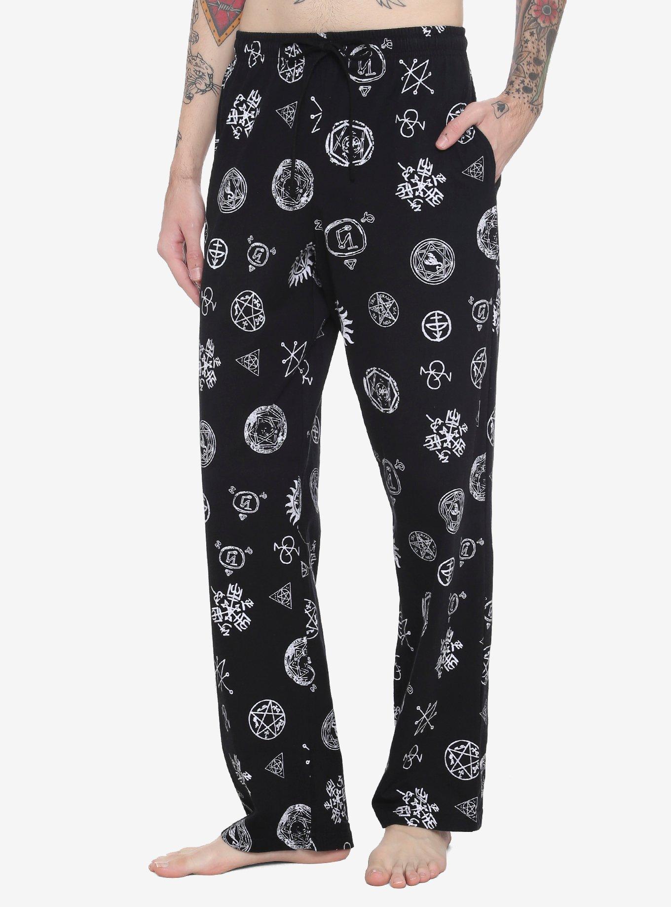 Supernatural Symbols Pajama Pants, MULTI, hi-res