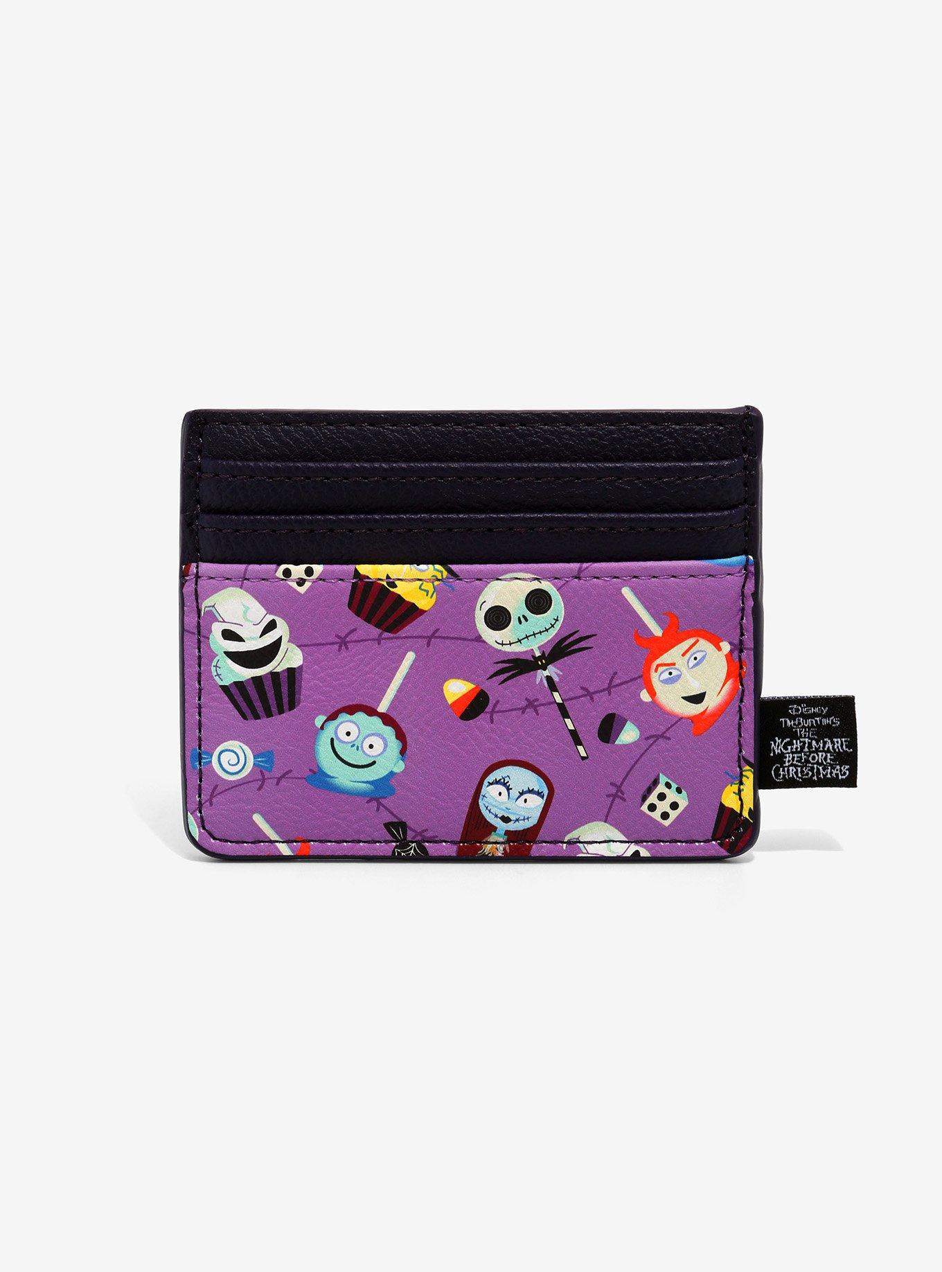 Loungefly Nightmare Before Christmas Character Candy Mini Backpack & top Cardholder