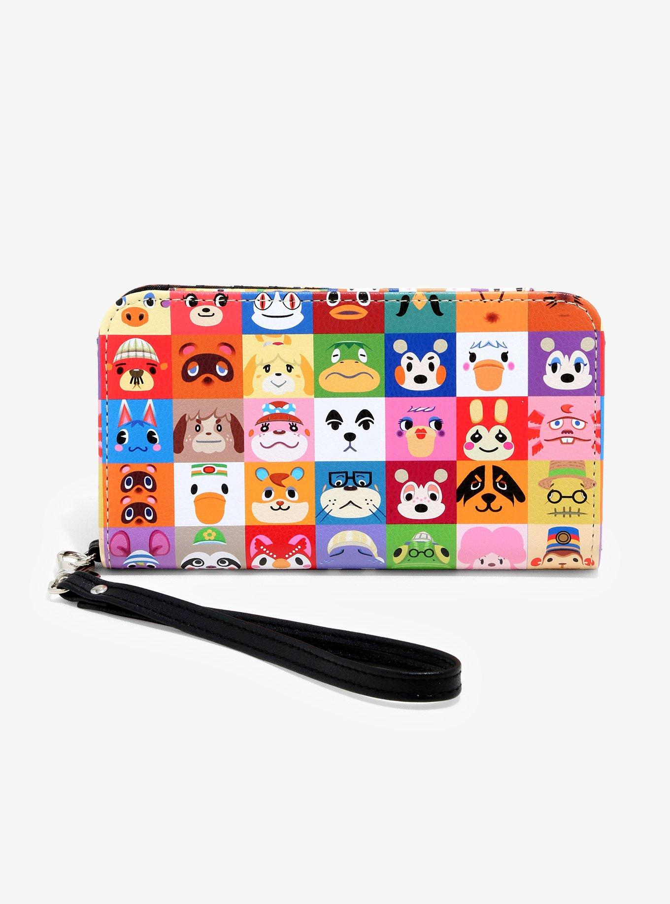 Animal Crossing New Horizons Character Grid Tech Wallet Hot Topic