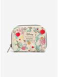 Loungefly Disney Beauty And The Beast Floral Character Mini Zip Wallet, , hi-res