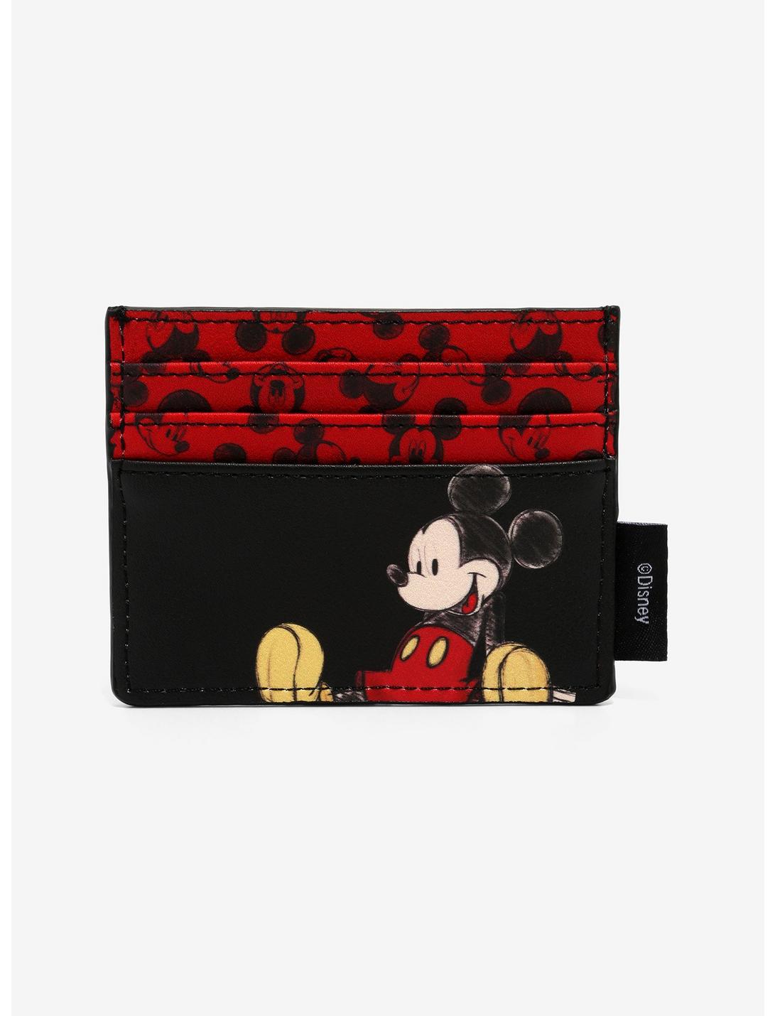 Loungefly Disney Mickey Mouse Sketch Cardholder, , hi-res