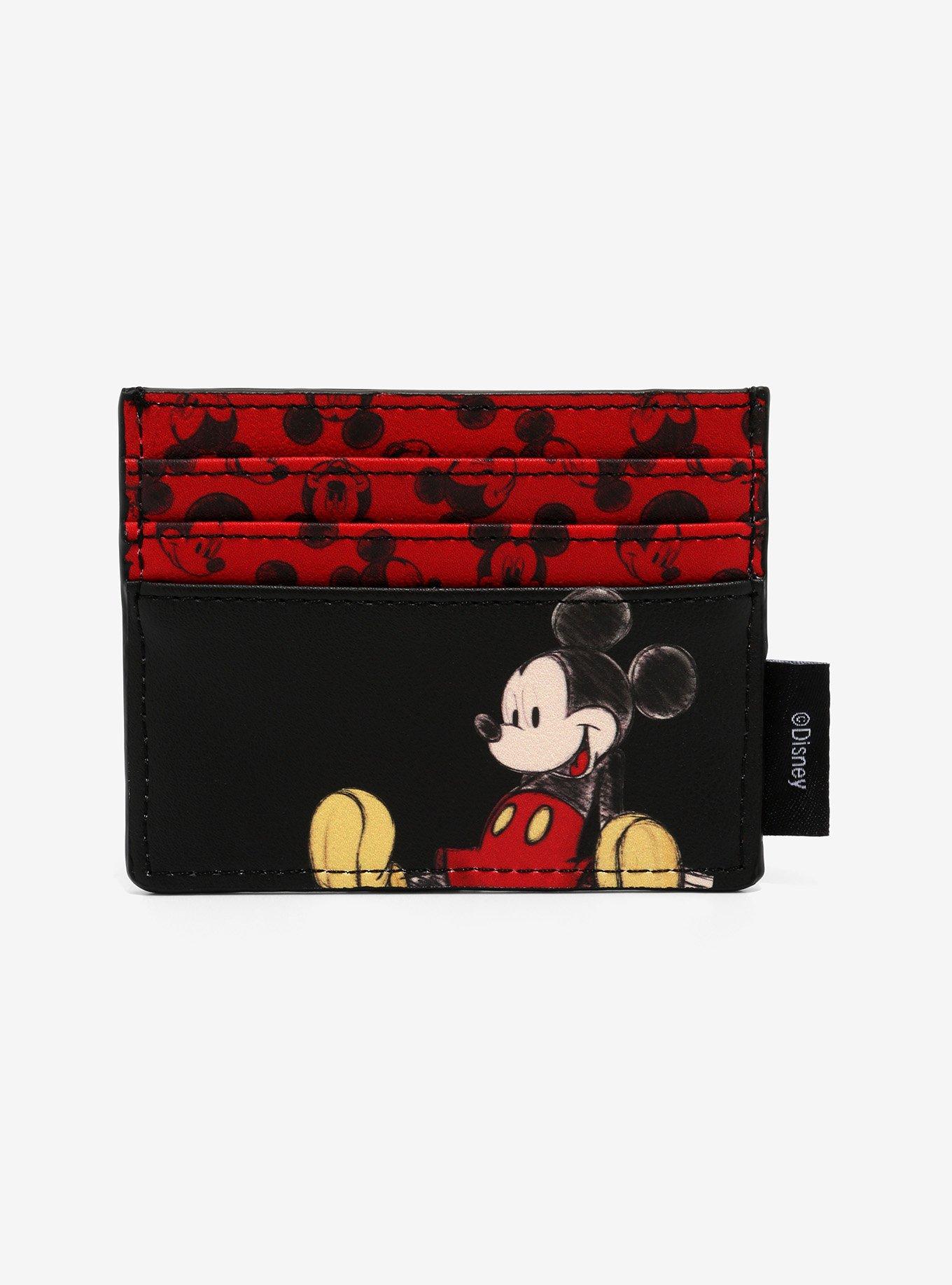 Loungefly Disney Mickey Mouse Sketch Cardholder, , hi-res