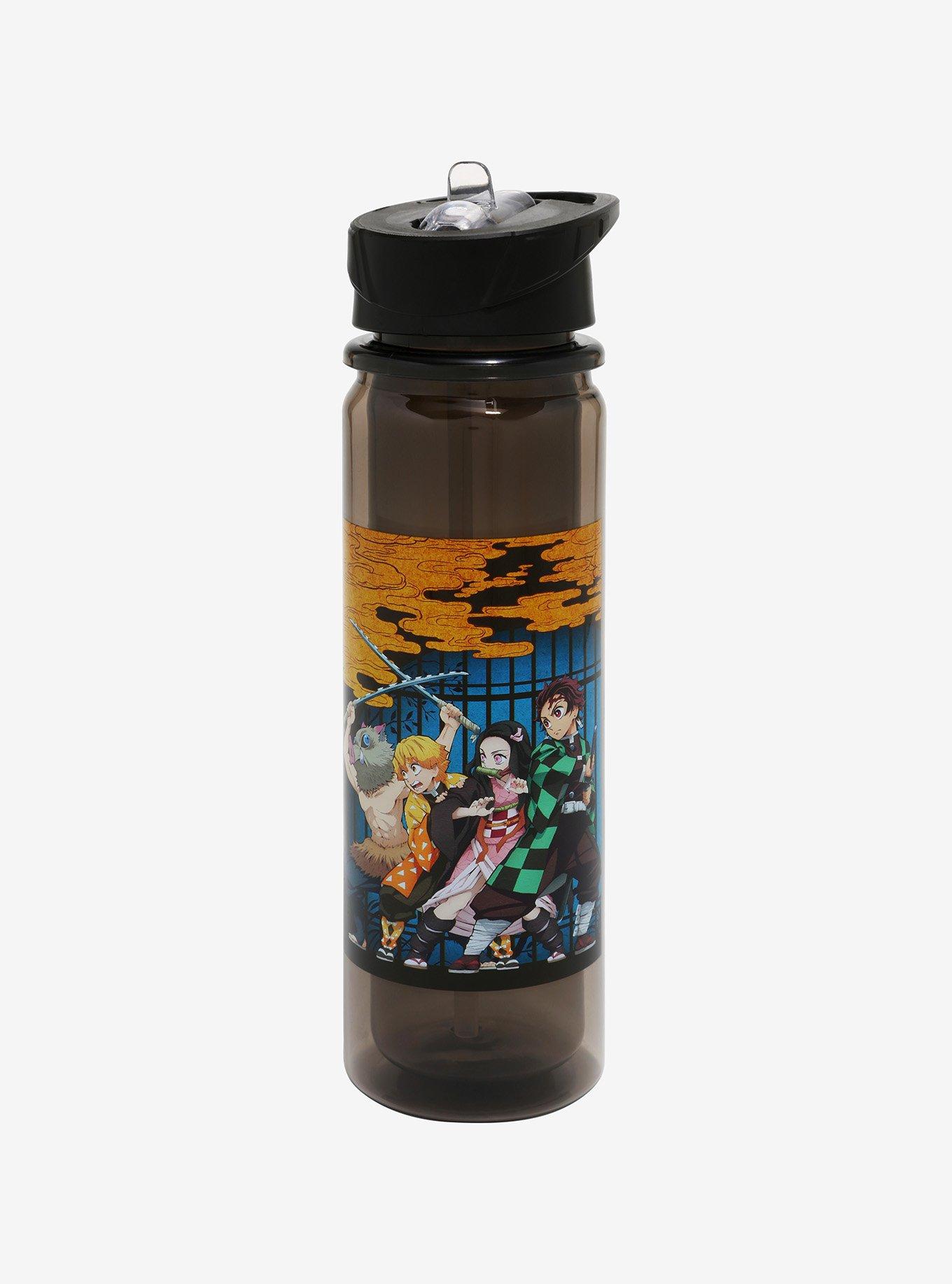Demon Slayer: Kimetsu No Yaiba Group Water Bottle, , hi-res