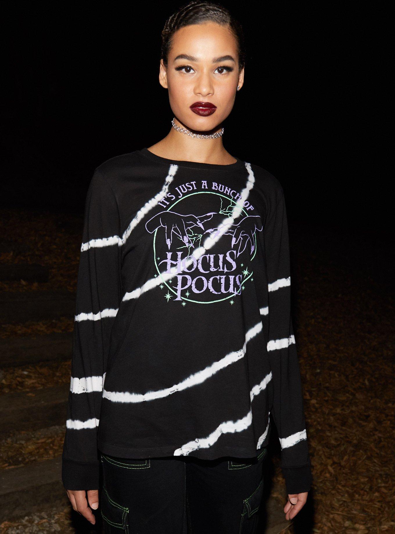 Her Universe Disney Hocus Pocus Tie-Dye Girls Long-Sleeve T-Shirt, MULTI, hi-res