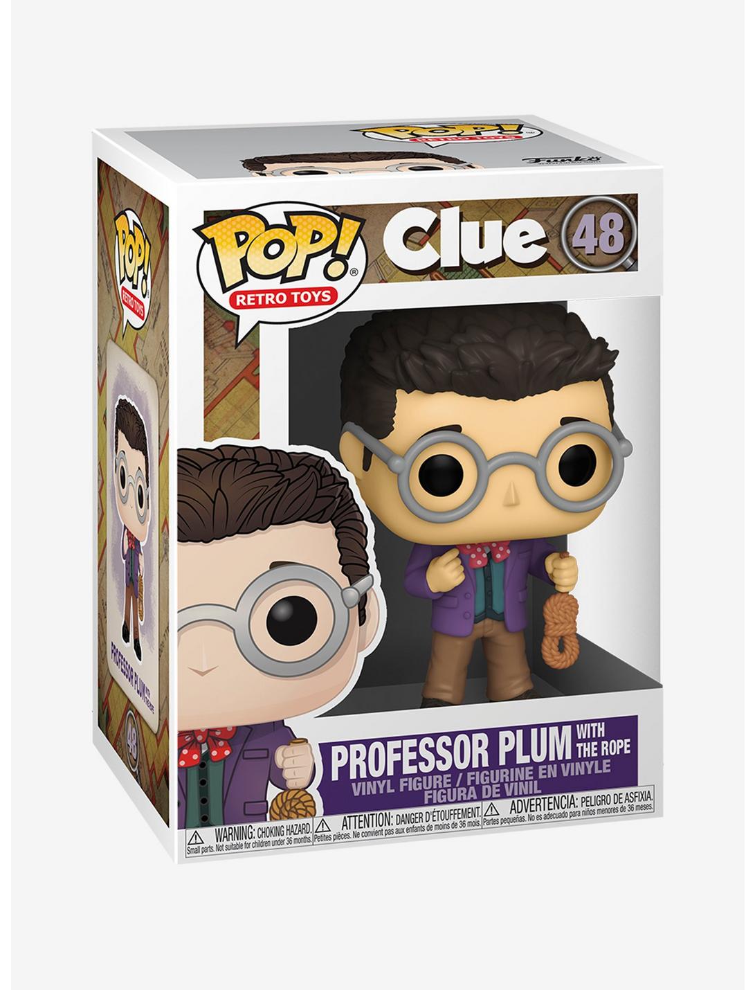 Funko Pop! Retro Toys Clue Professor Plum with the Rope Vinyl Figure, , hi-res