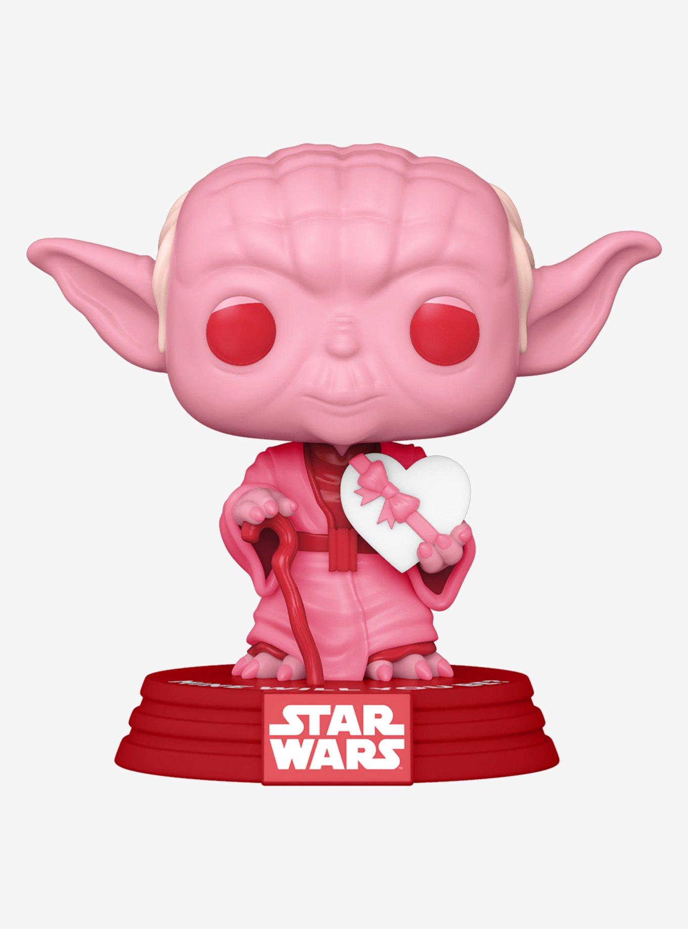 Funko Pop! Star Wars Yoda (Valentine's Day) Vinyl Bobble-Head, , hi-res